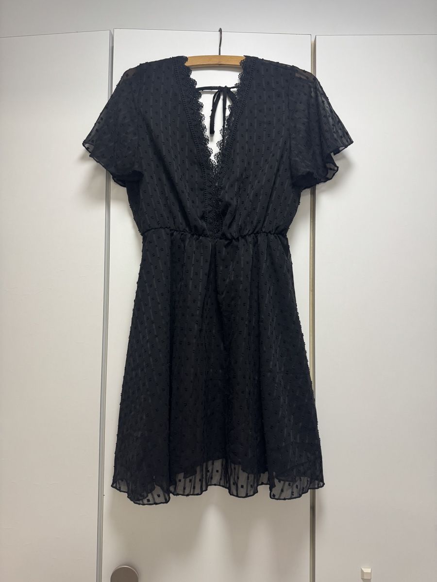 Vestiti: Sommerliches, leichtes, schwarzes Kleid – Nuovo (secondo la descrizione) da Lachen SZ venduto da nathiisch 3