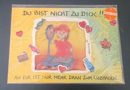 Postkarte Grusskarte Humor Motiv Archie 1991 Neu