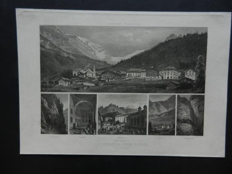 Incisioni: Souvenir von Leuk – Usato da Risch venduto da Rischli15