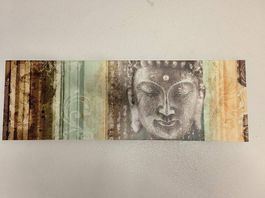 Buddha Bild 90cm x 30cm