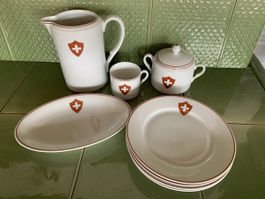 Langenthal Geschirr Schweiz, 8 tlg.