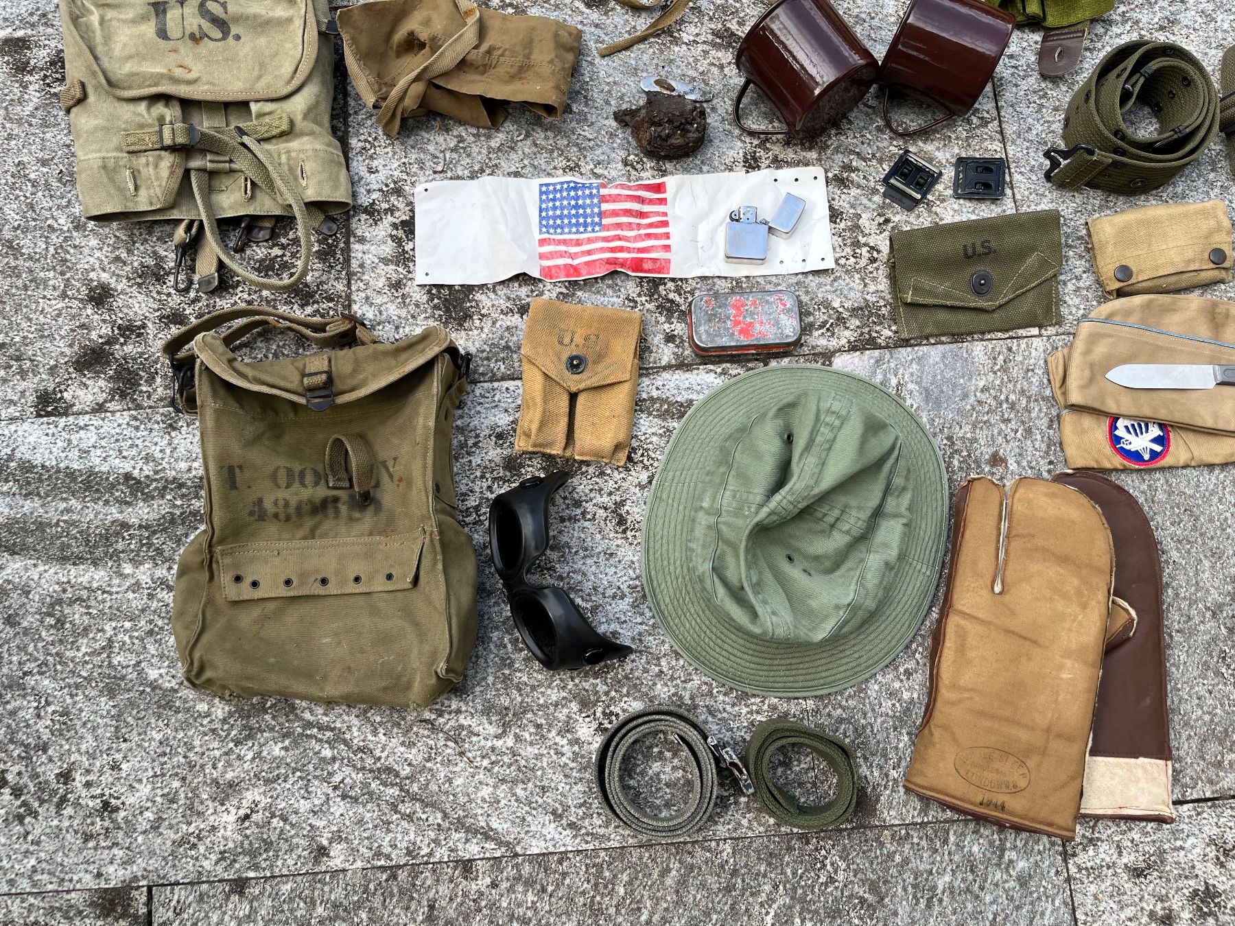 US Army Uniformes: Lot US Army WW2 – D'occasion à Bottmingen par Puffsack 1