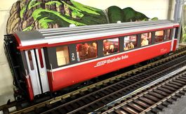 LGB= RhB Personenwagen B 2467 2. Klasse Rhätische Bahn