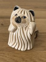 Vintage Artesania Rinconada Cat Figur handgearbeitet Uruguay