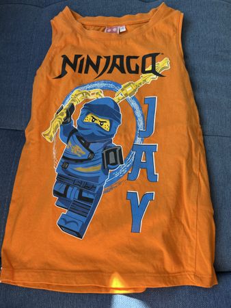 Ninjago Shirt orange Grösse 116