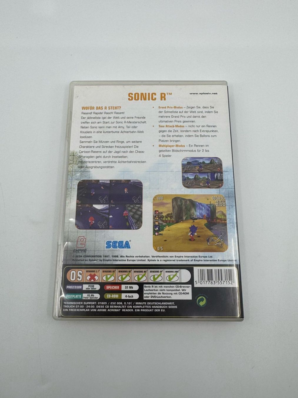 Spiele: Sonic R (PC) – Gebraucht aus Herisau von Seyashop1 2