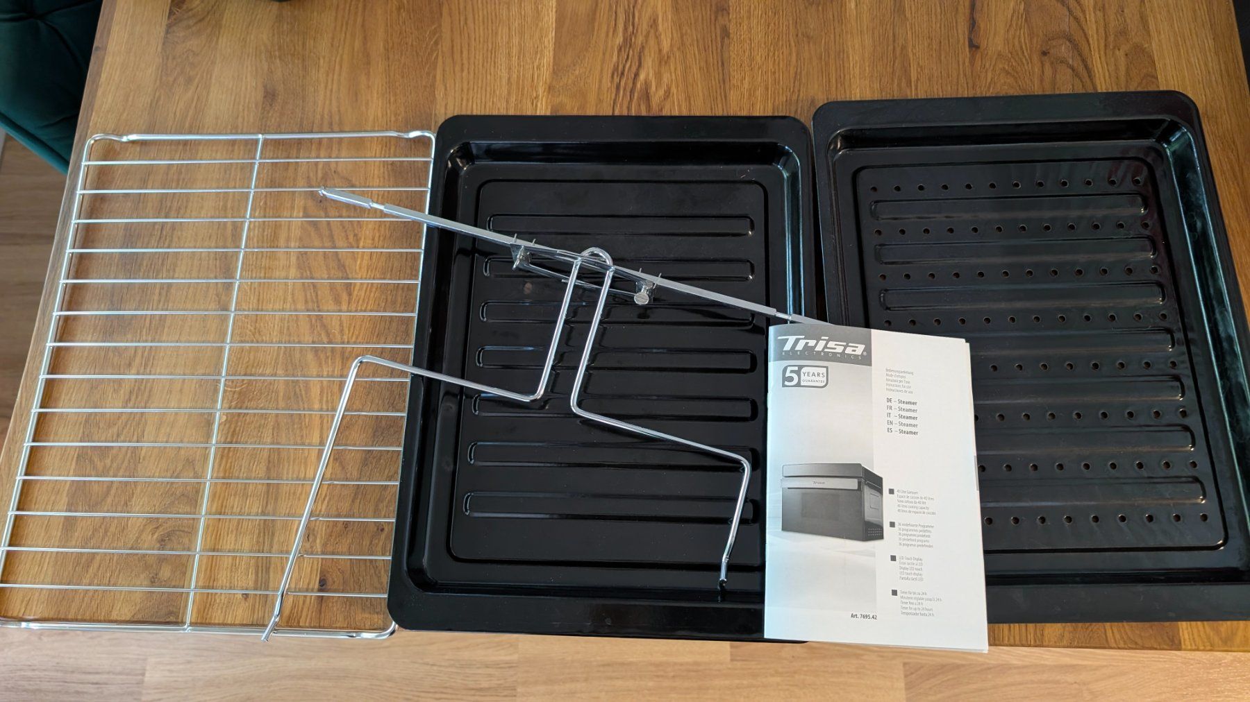 Trisa Elettrodomestici da cucina: Trisa Steamer Dampfgarer & Backofen – Usato da Amriswil venduto da PatiSun 2