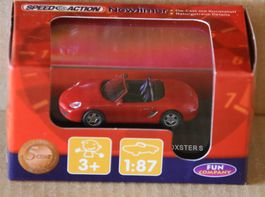 Porsche Boxter 1:87 rot