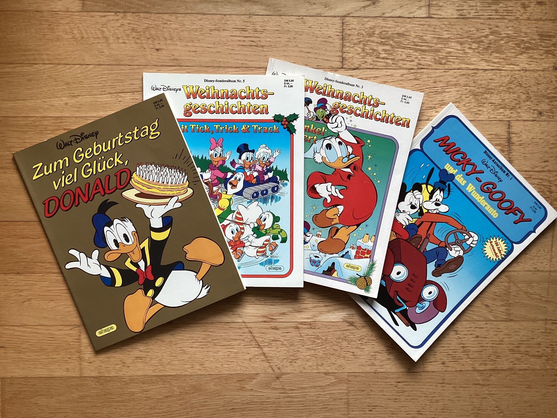 Fumetti: Disney Comic 4 Alben 80er – Usato da Volketswil venduto da tasch71