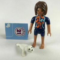PLAYMOBIL FI?URES 70733 SERIE 21 girl 02 SEAL TRAINER
