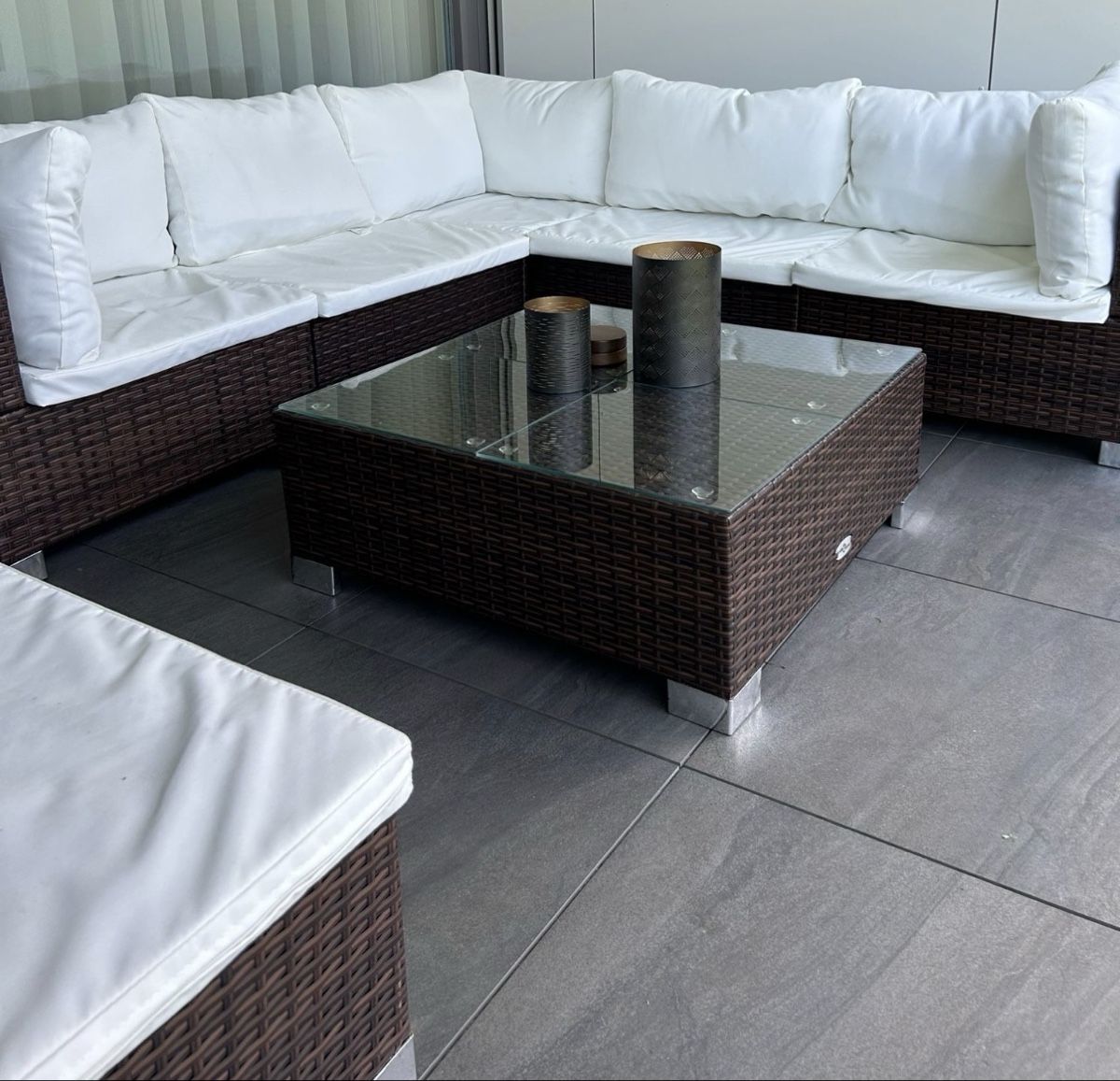 Vidaxl Sofas: 8-tlg. Garten-Lounge-Set – Neu (gemäss Beschreibung) aus vaduz von Ce_la02 2