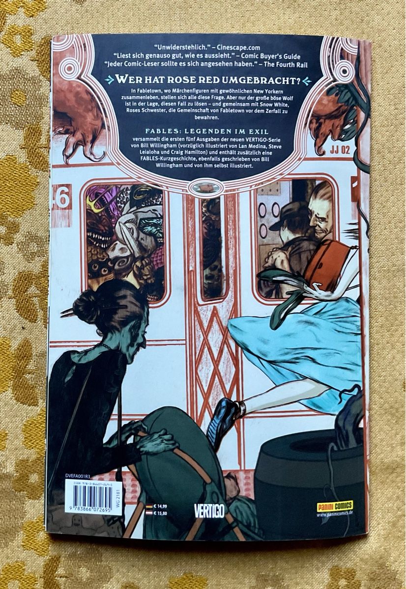 BD: Fables Band Nr 1 von 2014 – Neuf (Voir description) à Endingen par nathan05 9