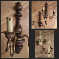 🥰2x schöne Wand -Lampen/-Leuchterpaar