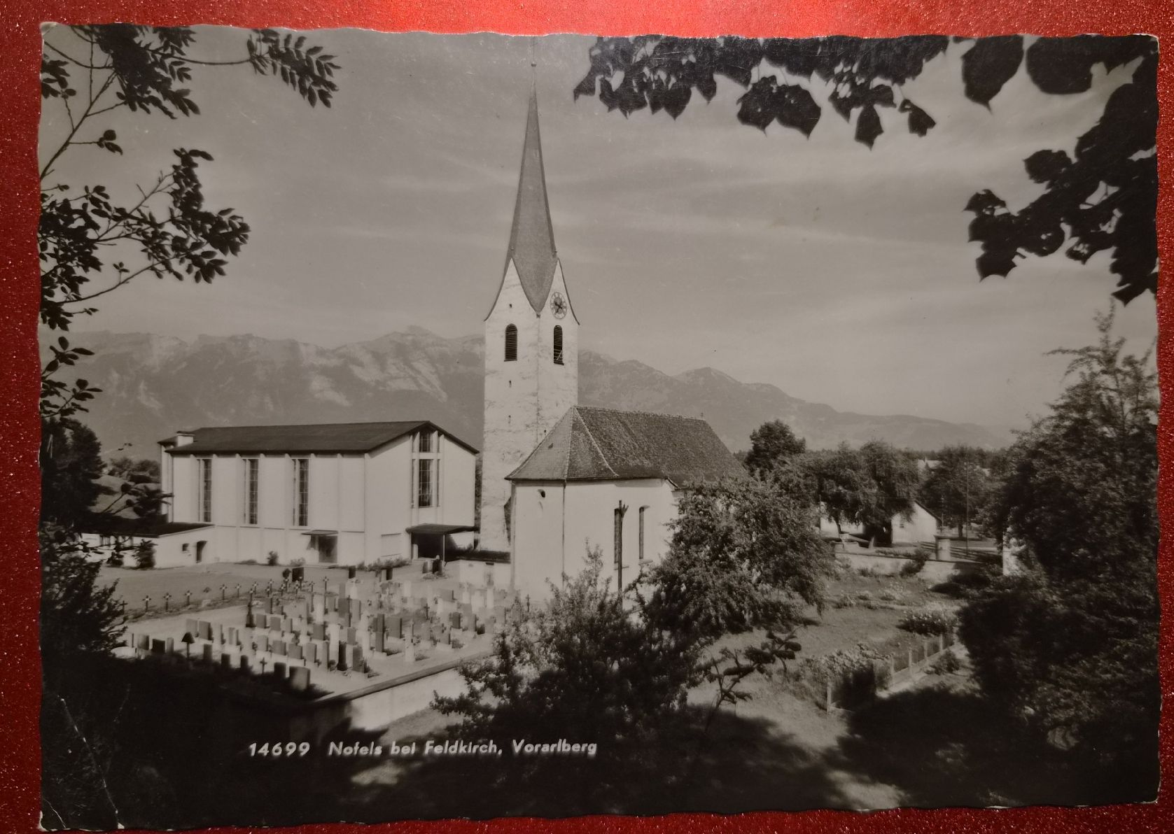 Ansichtskarten: Nofels bei Feldkirch 1966 – Gebraucht aus Melchnau von Arthurius