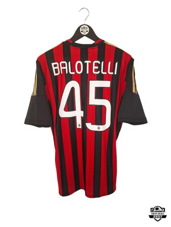 BALOTELLI #45 Original AC Milan 2013-14 Home Trikot