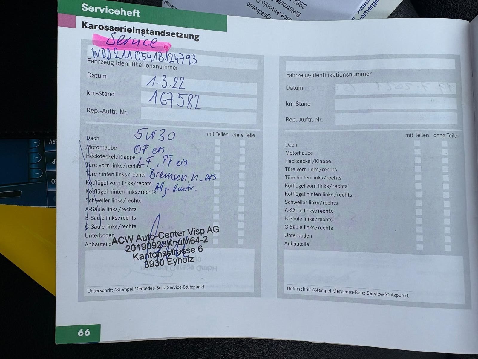 Mercedes-Benz Automobili: Schwarzer Mercedes-Benz E 280 – Usato da Visp venduto da mbb_xs75 7