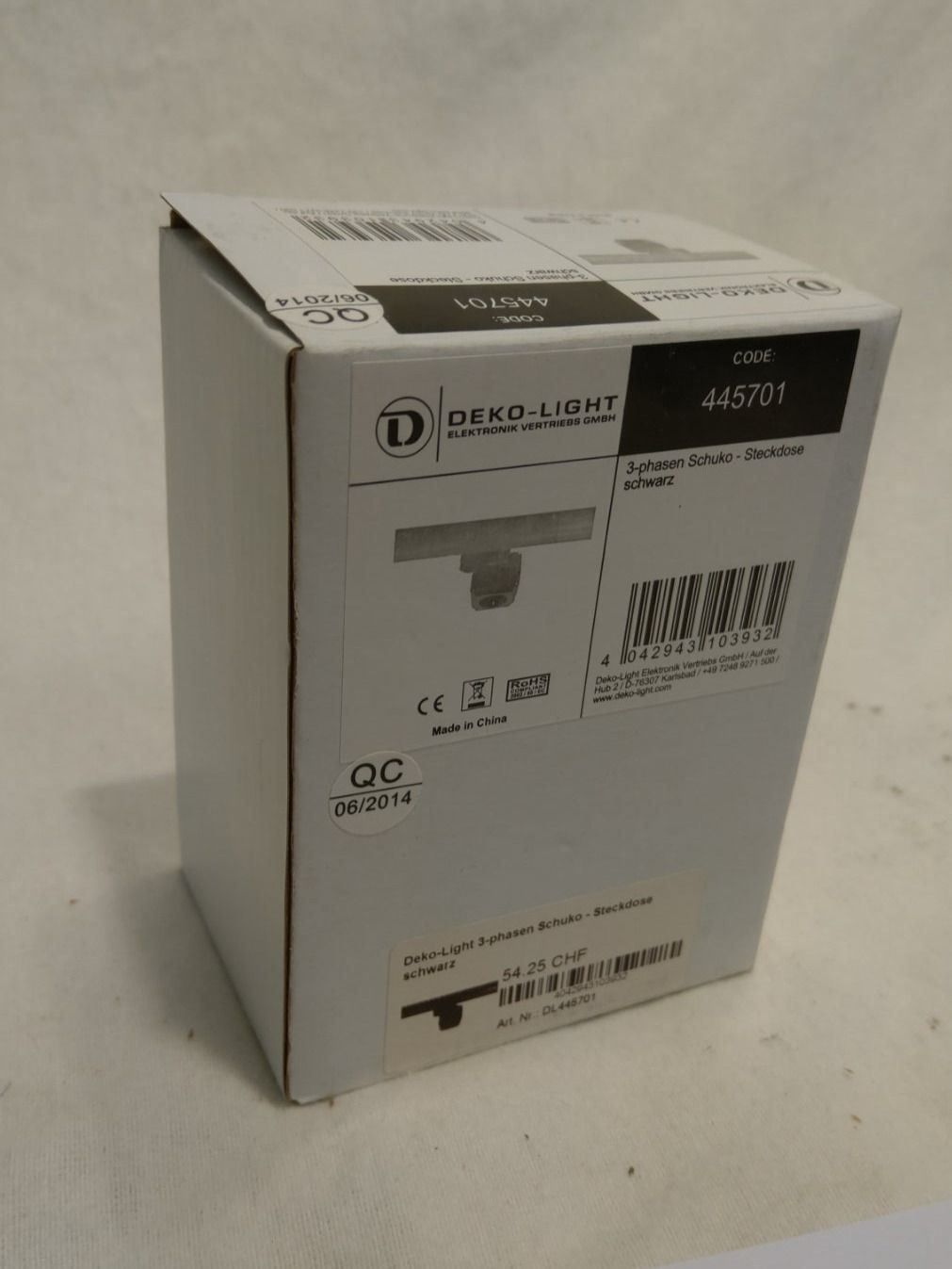Spine: 3-phasen Schuko Steckdose schwarz (x609) – Nuovo (secondo la descrizione) da Däniken SO venduto da Profog1 2