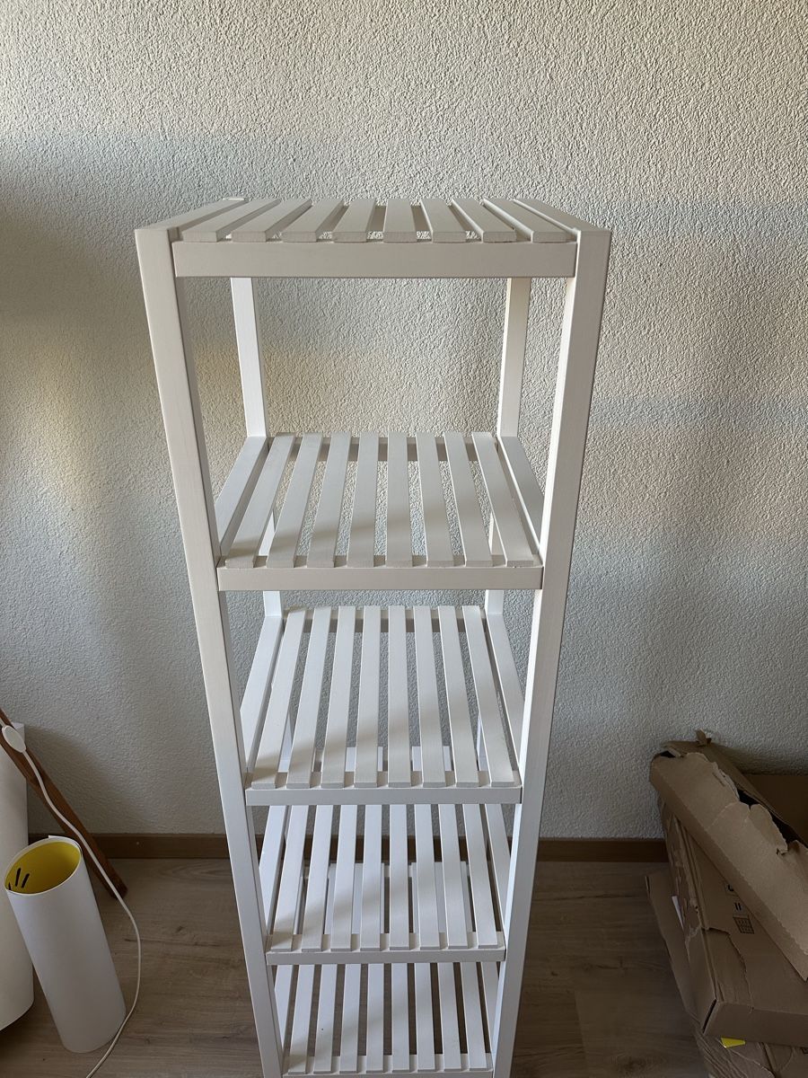 Regale: Gestell 140x37cm weiss – Neu (gemäss Beschreibung) aus Dübendorf von lara_711 1