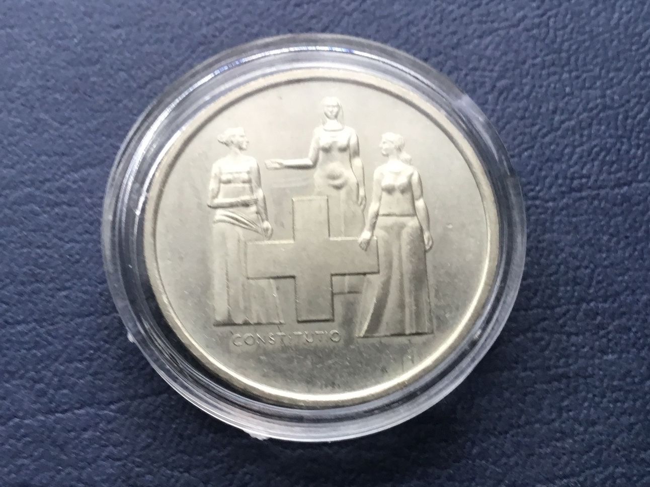 Tutti le monete: ** 5 Franken Constitution 1974 – Usato da St. Margrethen SG venduto da alfapeugeot10 1