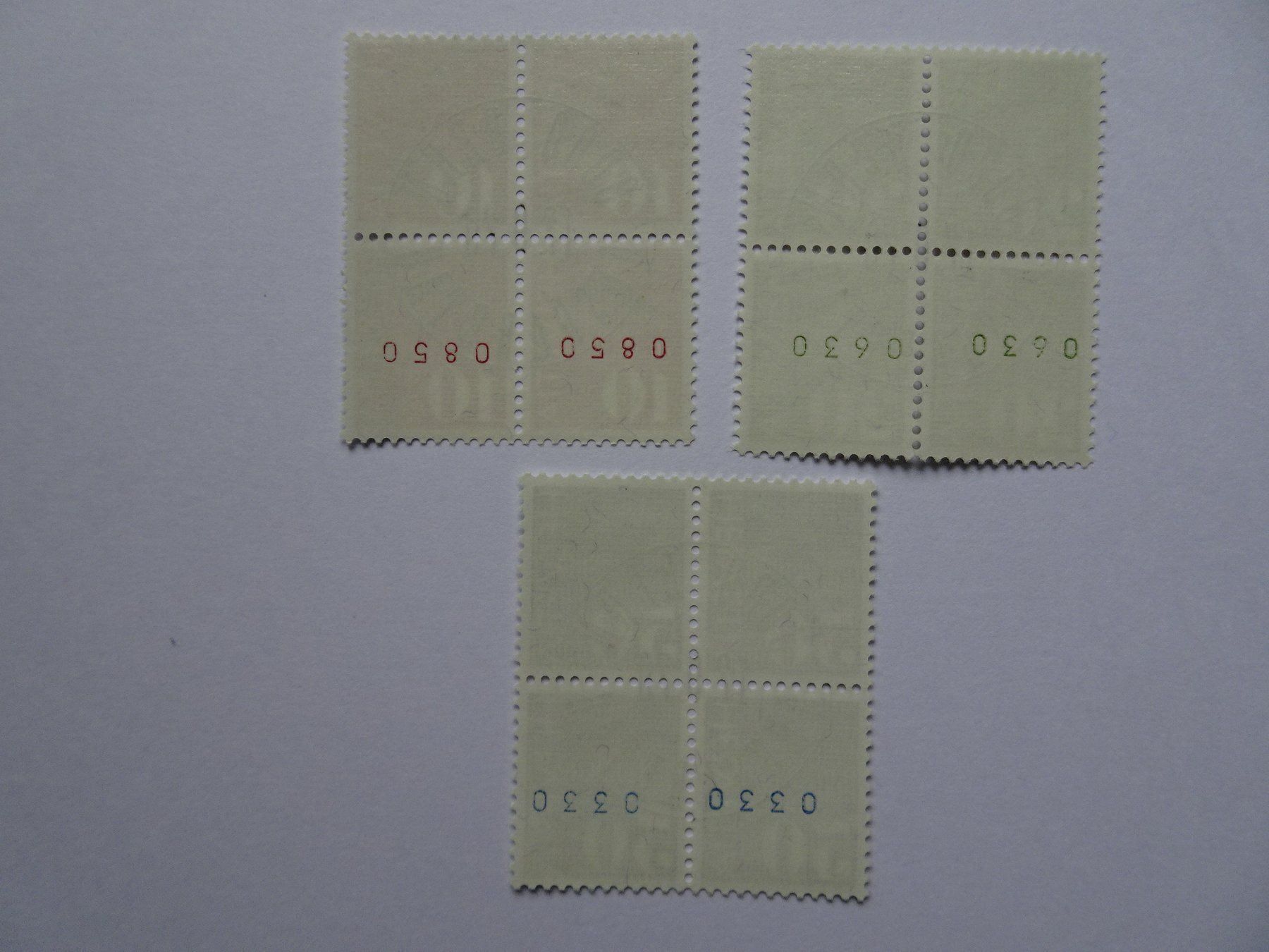 Alle Briefmarken: 1970 Rollenmarken – Neu (gemäss Beschreibung) aus Aadorf von Chnorli-Furz
