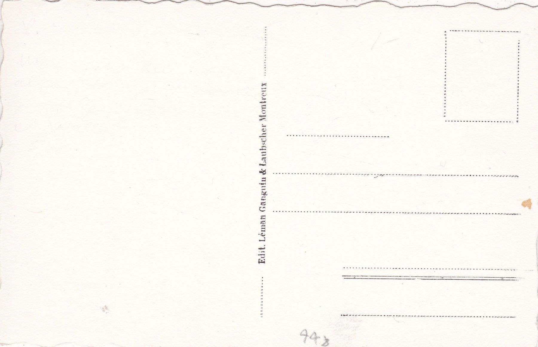 Cartes postales: Hotel Rochers de Naye – D'occasion à Herisau par Lisegrat2008 1