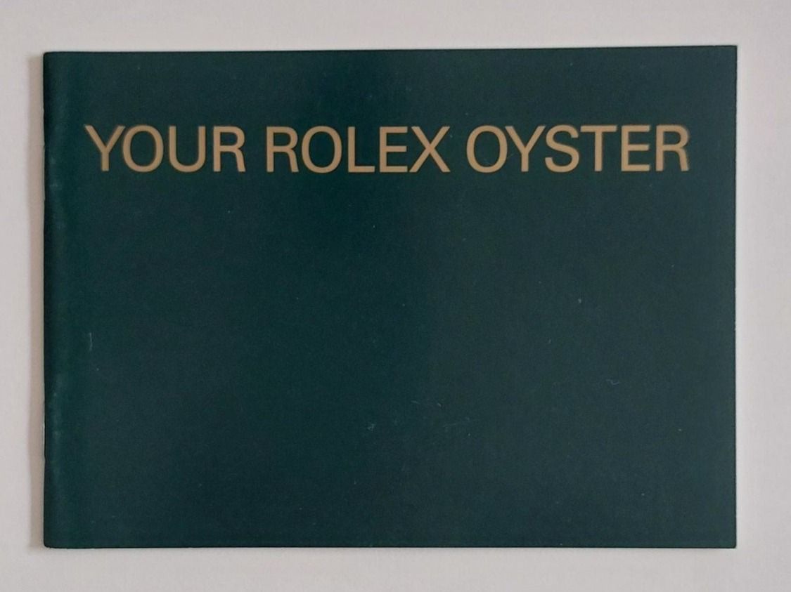 Rolex Dokumente: Your Rolex Oyster english / 3.2008 – Neu (gemäss Beschreibung) aus St. Gallen von shatcy