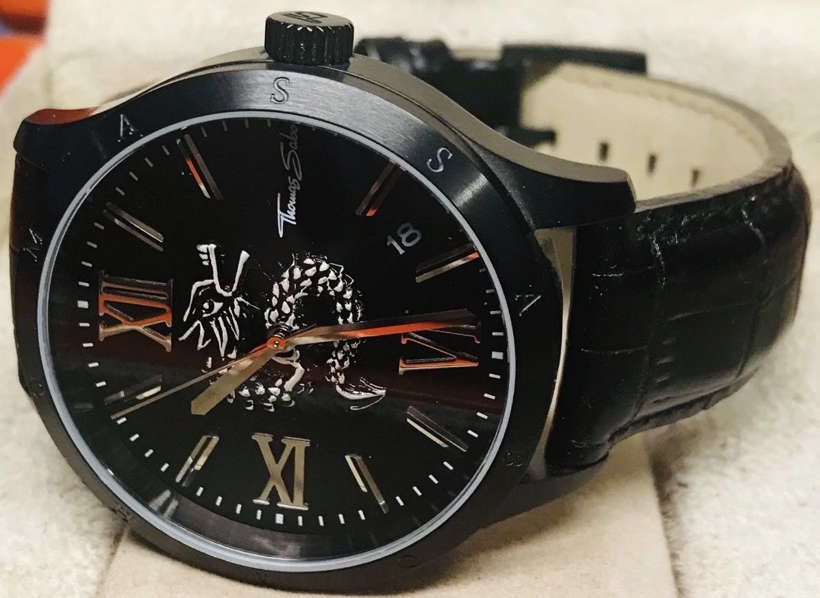 Thomas Sabo Orologi: Thomas Sabo Uhr mit Lederarmband – Usato da Uerikon venduto da ZurichCity01 1
