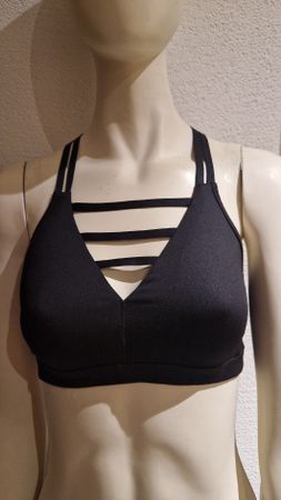 Top Victoria's Secret Sport BH Schwarz Grösse M/M neuw.