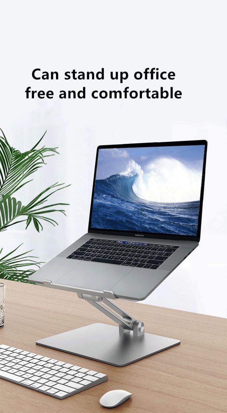 Sonstige Dekorationen & Accessoires: Laptop Stand  Notebookständer Silber – Neu (gemäss Beschreibung) aus Thun von Newnewshop