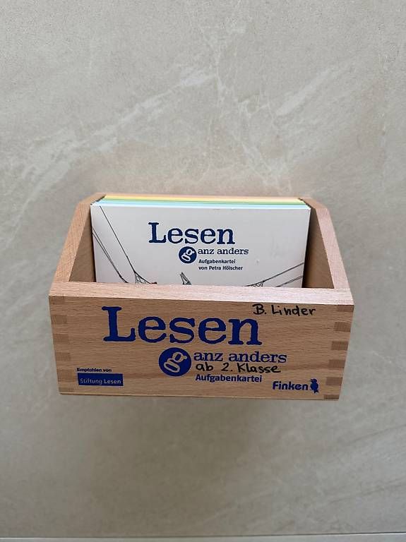 Altro materiale scolastico: Lesen ganz anders (Finken Kartei) – Usato da Schönenbuch venduto da Herbie6446