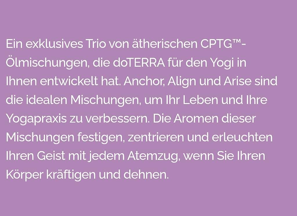Doterra Oli essenziali: Dõterra Yoga Collection – Nuovo e nell'imballaggio originale da Lyss venduto da Infinia 1