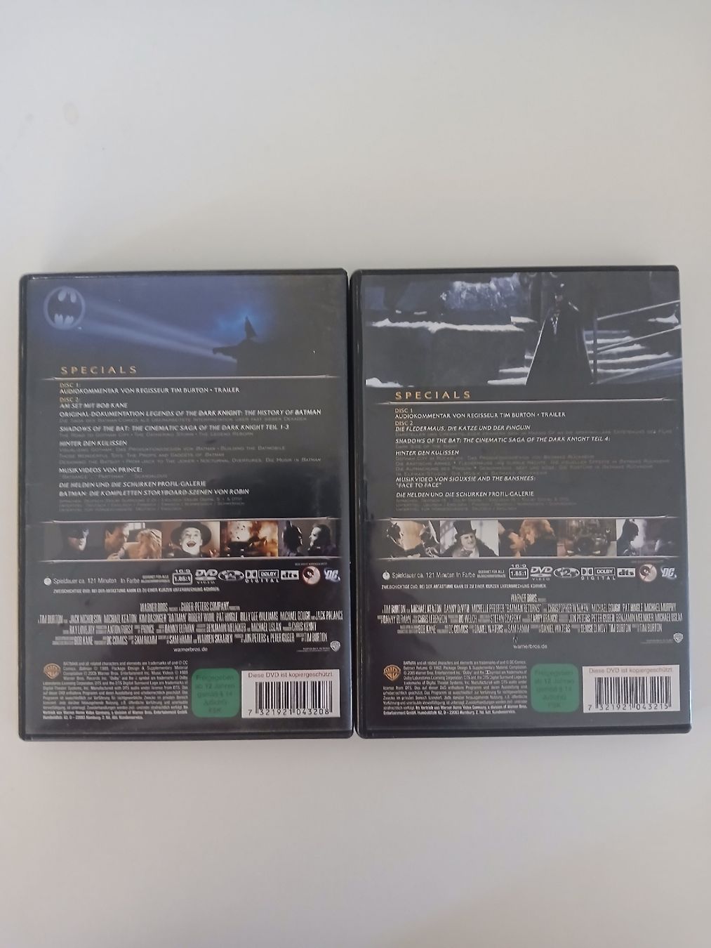 Tutti i DVDs: Batman & Batman Returns DVD Special Editions – Usato da Berikon venduto da pil_thm8 4