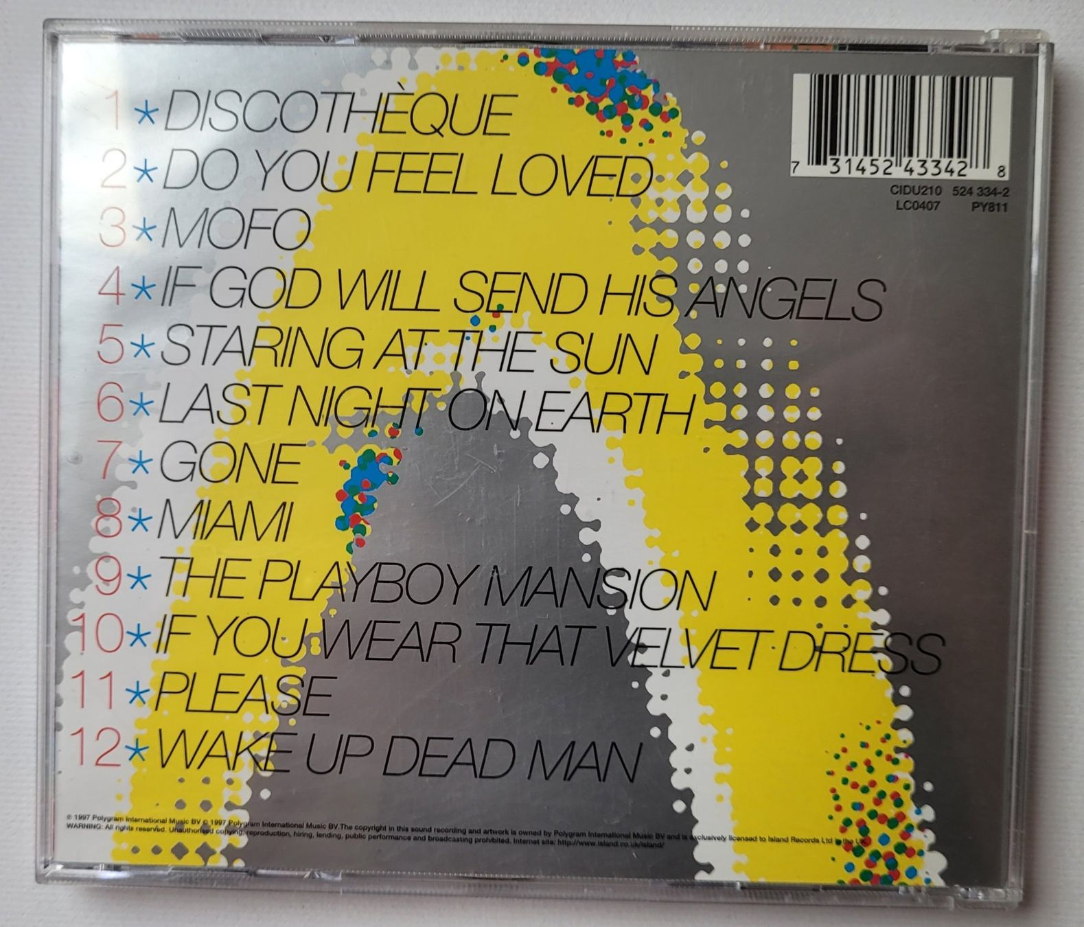 CDs: U2 – POP – D'occasion à Neftenbach par Mador6 2