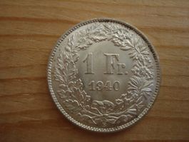 (S1)      1 Franken 1940 STGL