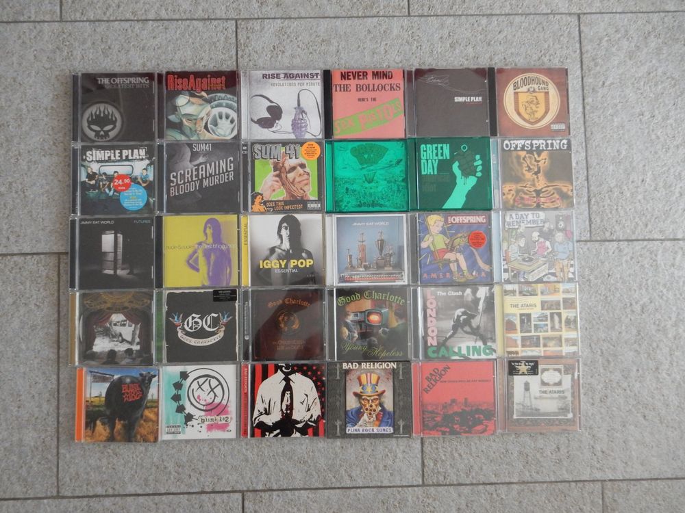 CD Sammlung 30 Punk Rock CDs Kaufen auf Ricardo
