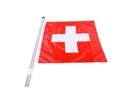Fahnenmast 6.2 m mit Schweizer Fahne - neu -