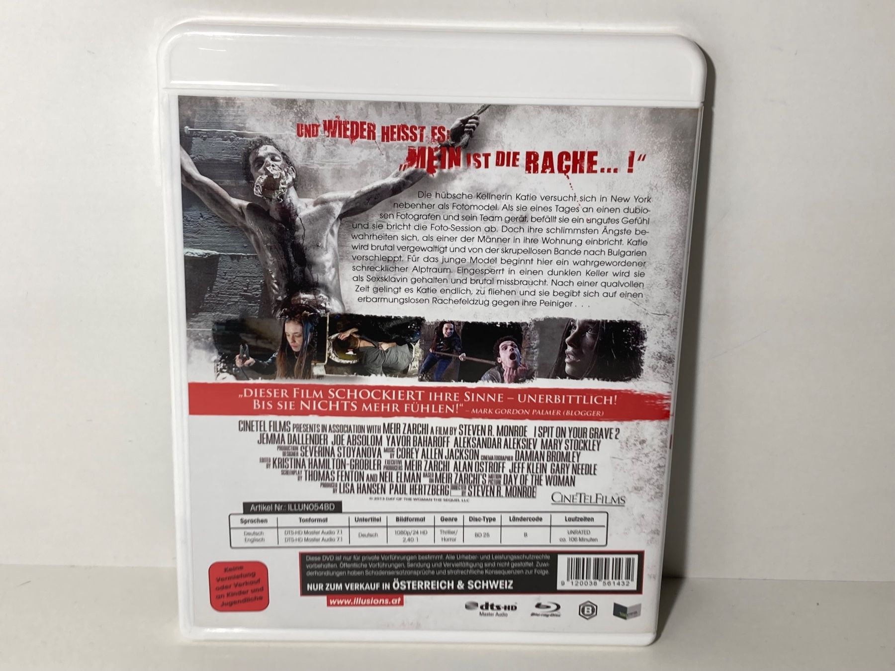 Alle DVDs: I Spit on your Grave 2 Blu Ray Uncut – Gebraucht aus Wilderswil von  1