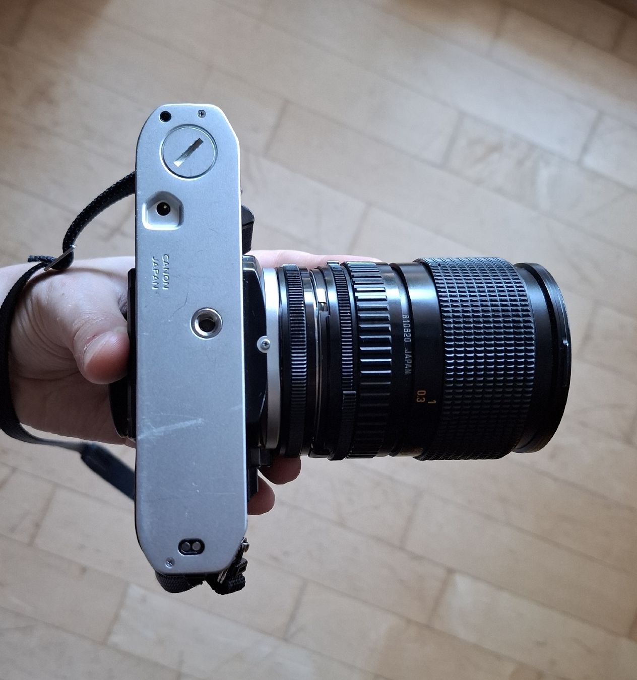 Canon Fotocamera: Canon AE-1 Spiegelreflex Kamera mit Objektiv – Usato da Ammerswil AG venduto da Treemountain 3