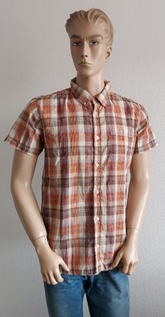 Neues Nudie Jeans Herren Hemd, kariert Gr. L