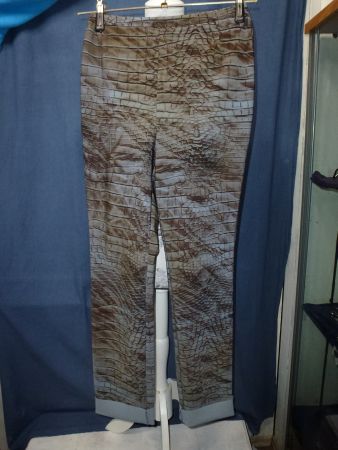 HOSE SCHELLA KANN 2 GR 38 DEHNBAR OHNE VERSCHLUSS KROKOPRINT