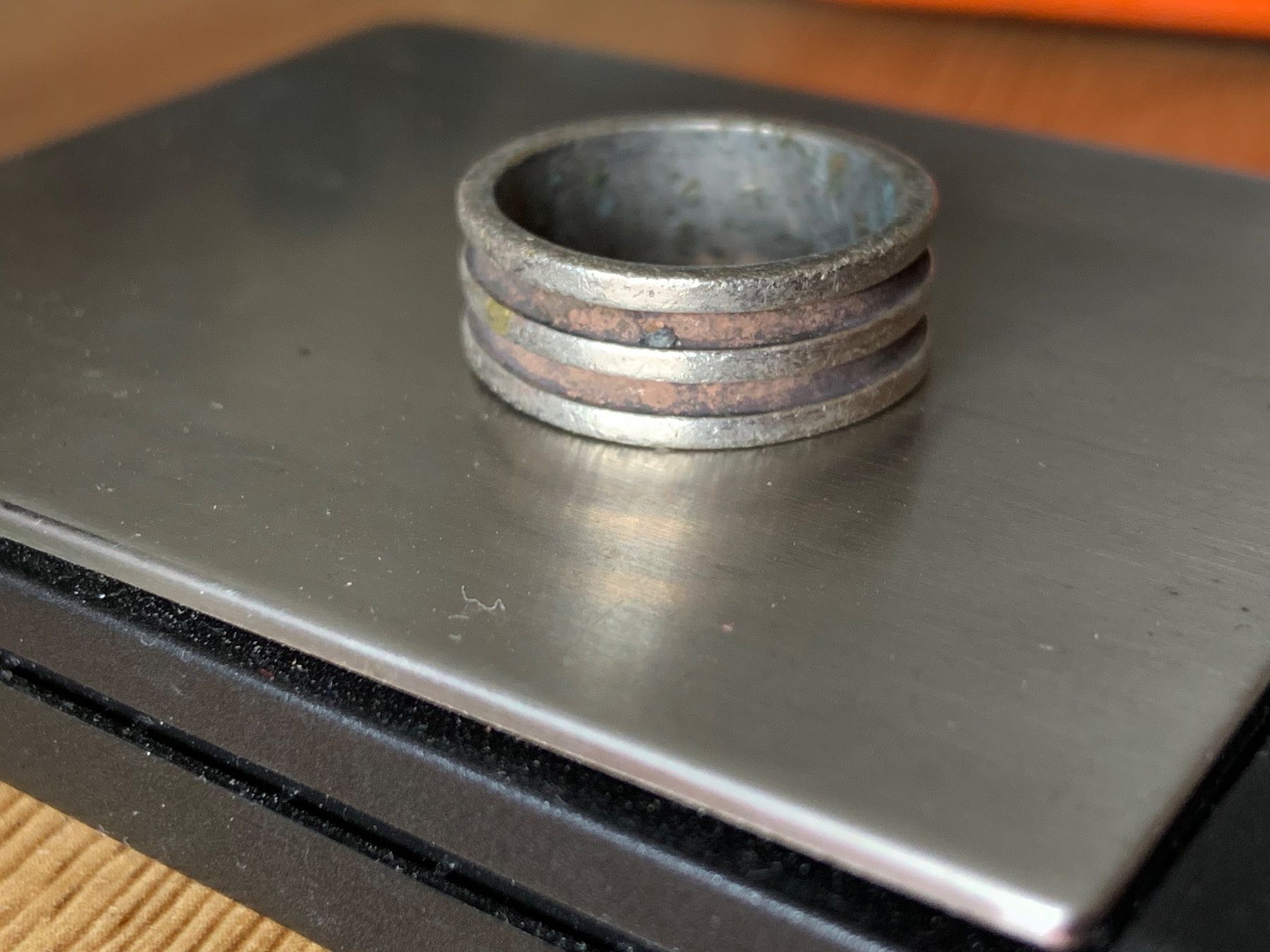 Bagues: Silberring 2 RILLEN Blacki (54) – D'occasion à Dittingen par Bellevista 8