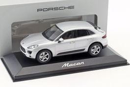 Porsche Macan I Phase I 2014-2018 silber met.      1:43