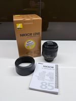 Nikon AF-S NIKKOR 85mm f/1.8G – OVP – sehr gepflegt