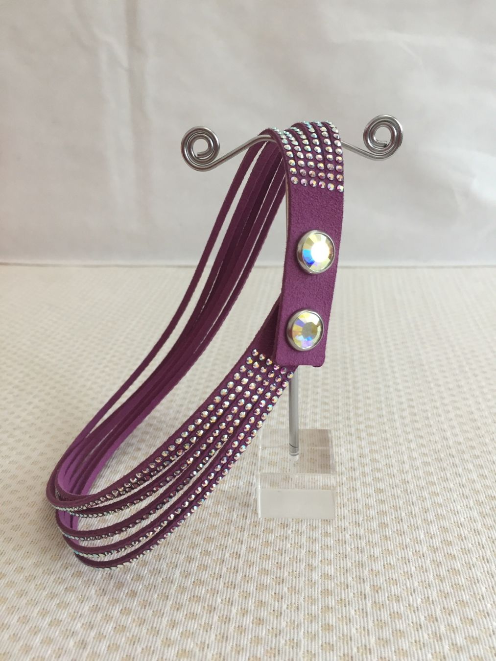 Swarovski Bracelets: Swarowski - Slake - bracelet en cuir – D'occasion à Sion par accroshoes 2