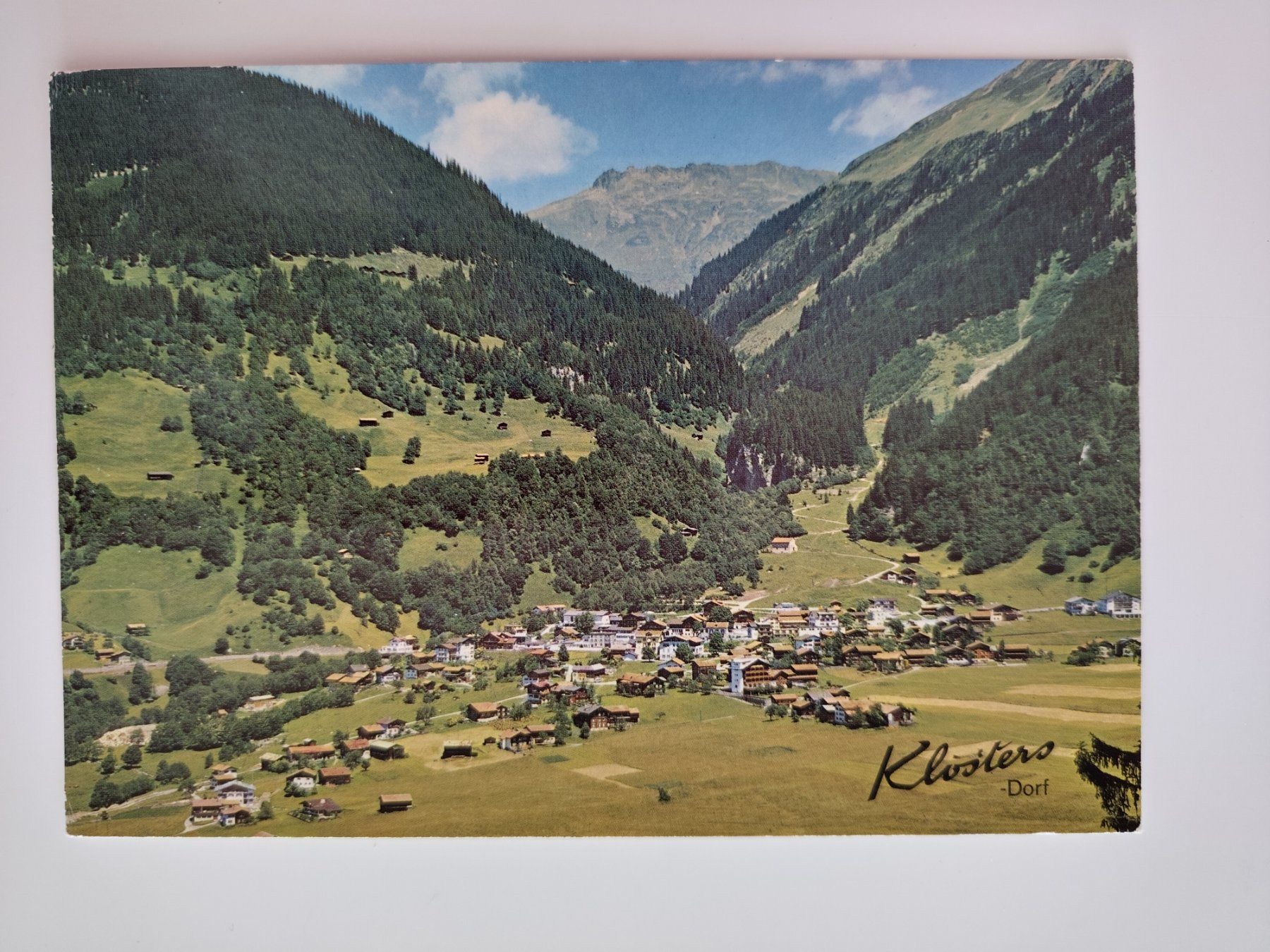 Cartoline postali: Klosters-Dorf, dat.  1978 – Usato da Ohmstal venduto da Lebensfreude05