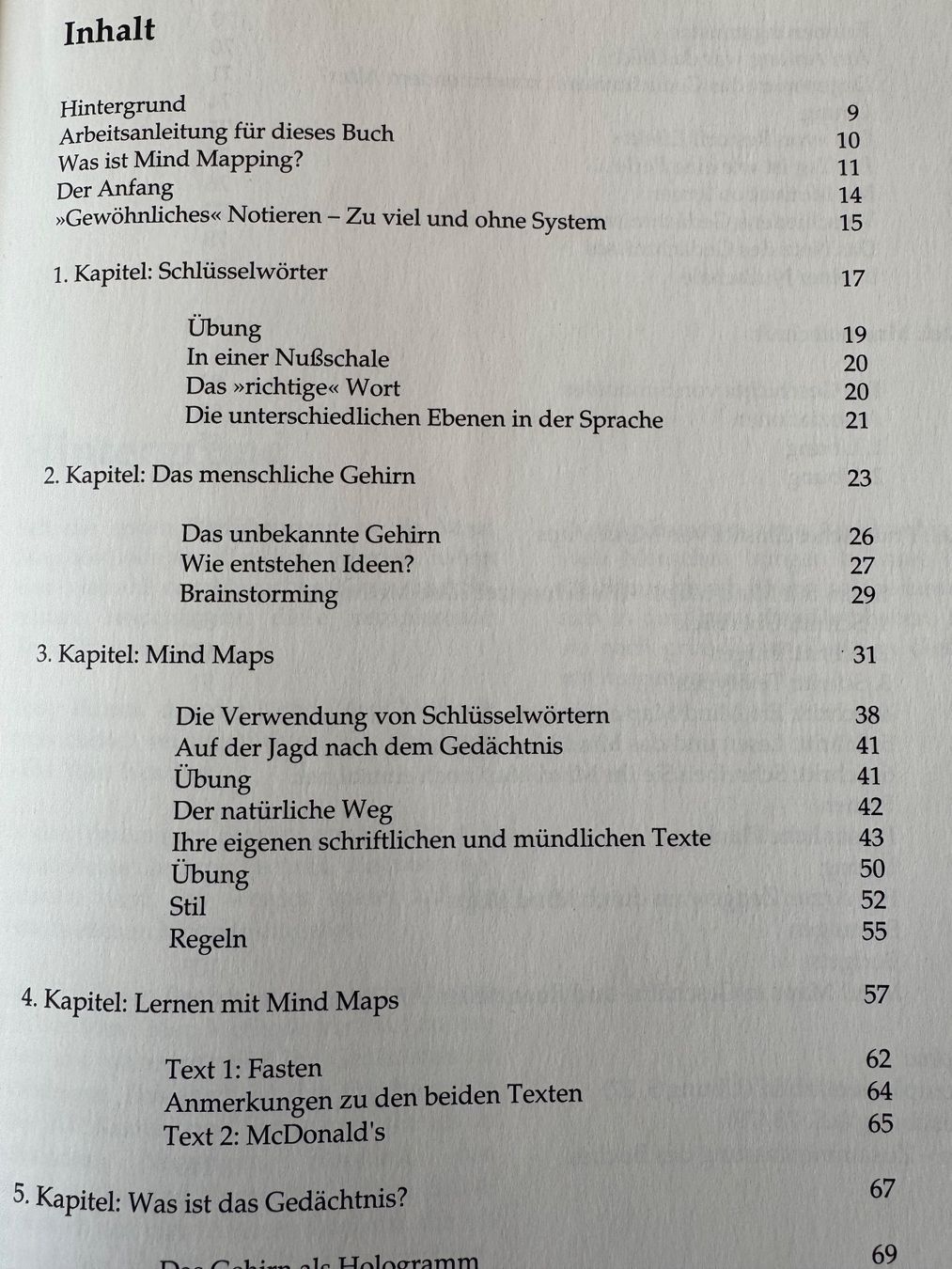 Libri: MIND MAPPING UND GEDÄCHTNISTRAINING, Ingemar Swantesson 1995 – Nuovo (secondo la descrizione) da Zürich venduto da Husopaska 1