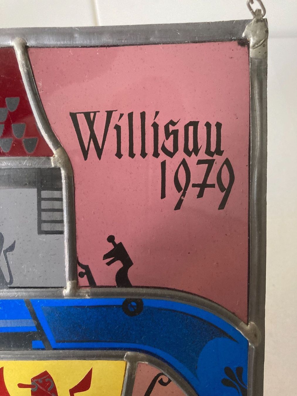Sonstige Antiquitäten & Kunst: Wappen -  Scheibe Willisau 1967 – Gebraucht aus Zürich von Chaeffeler 1