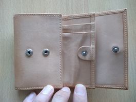 Echt Leder Portemonnaie / Geldbörse
