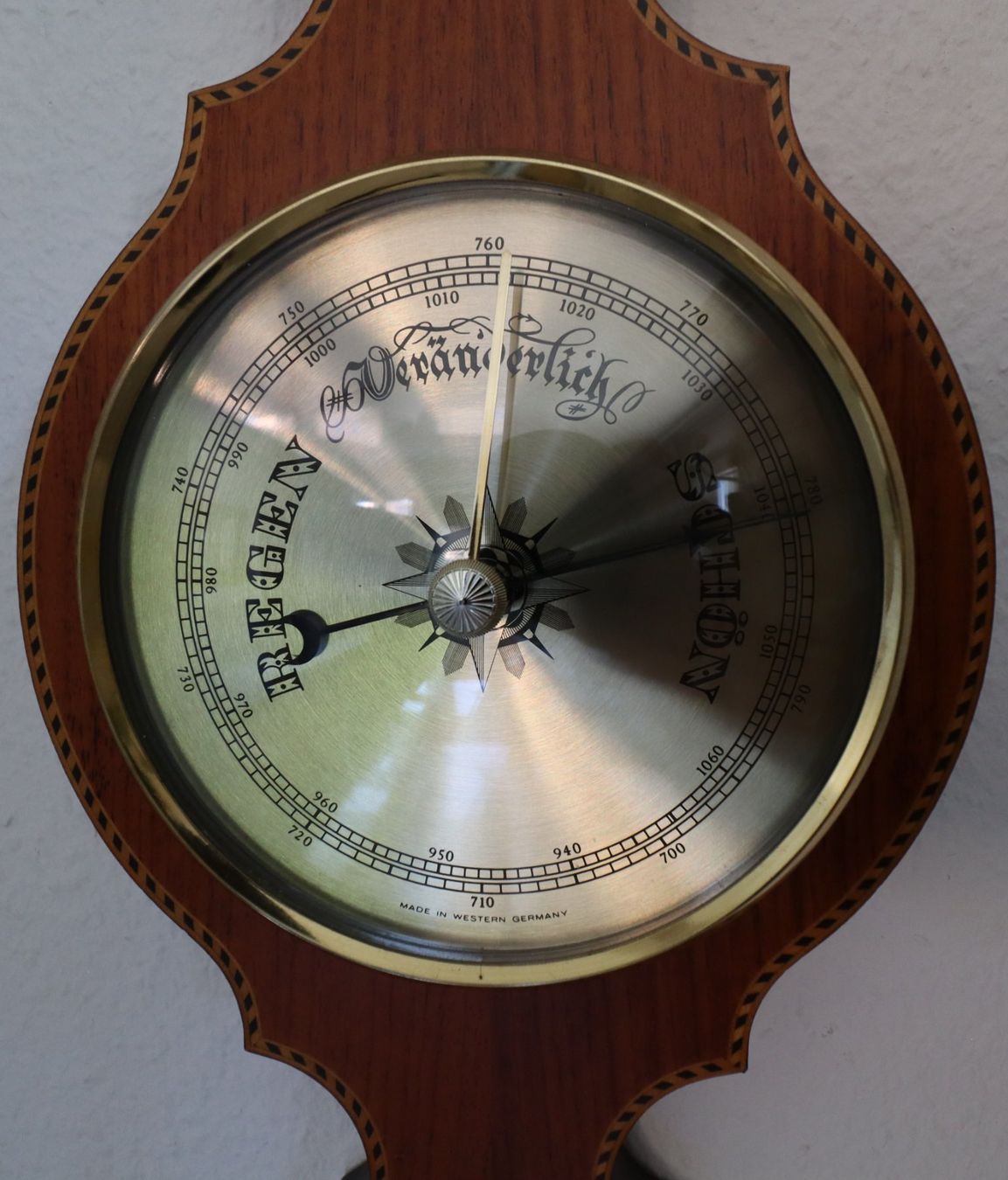 Sonstiges für Haushalt & Wohnen: antike Wetterstation Holz – Gebraucht aus Hagendorn von and_f6dj 2