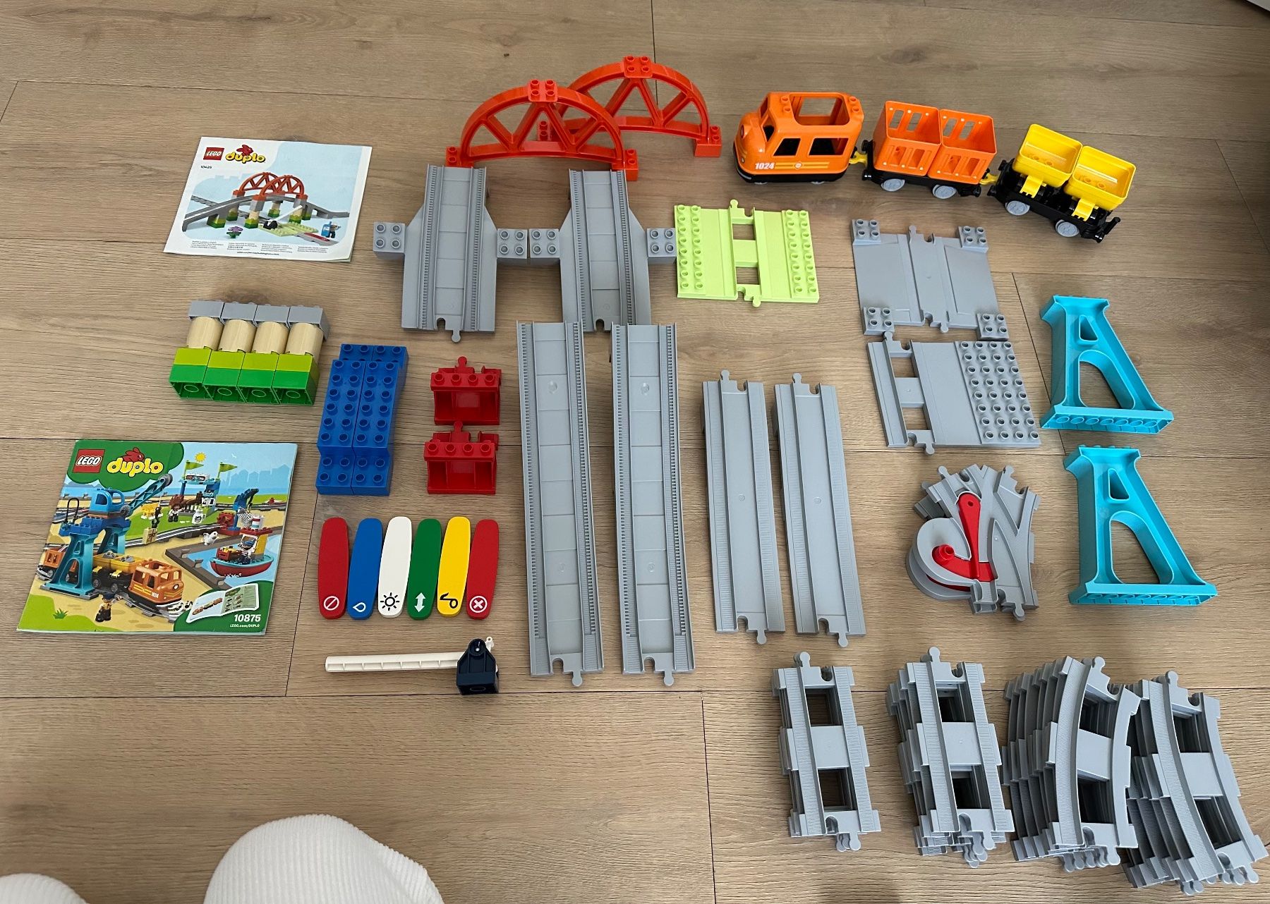 Lego Giocattoli: Lego Duplo Eisenbahn Set – Usato da Braunau venduto da vir_7xst